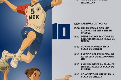CARTEL PROGRAMA ESKUBALOI EGUNA